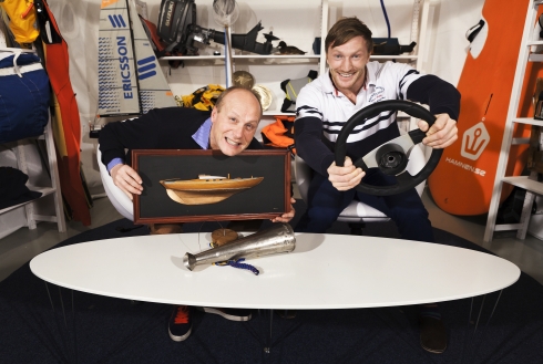 Claes Olivecrona och Gustav Morin startar båt-tv. Hamnen Show