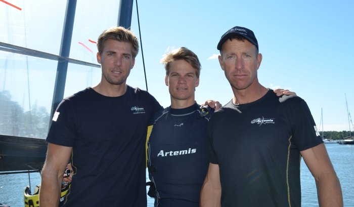 Anders Gustafsson, Kalle Torlén och Fredrik Lööf