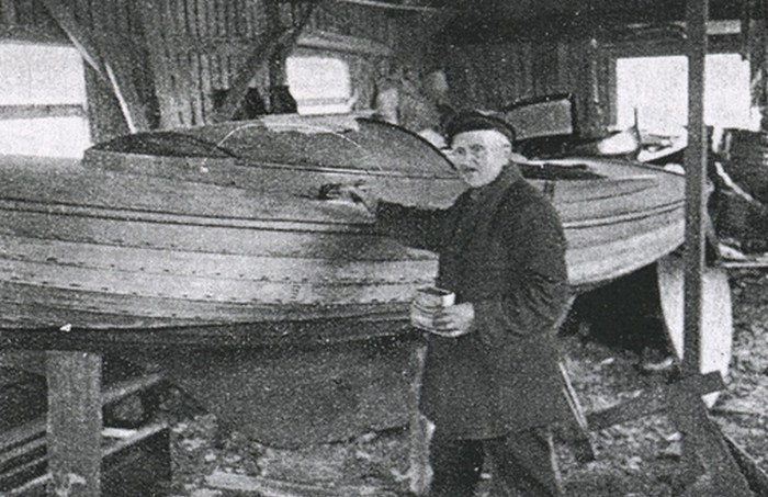 Janne Jacobsson, som ritade Rymlig, 1913. stjarnjanne
