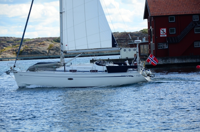 Bavaria 37 omsätts för 765- 850 000 kr mot cirka 1 100 000 kr för något år sedan. ny11
