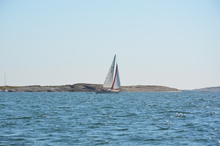 De kala skären är utsatta för sydvindar, men är sagolika fina dagar. 2ny