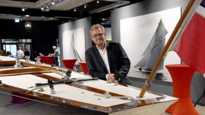 Oliver Berking har målmedvetet investerat i klassisk yachting. Tacka honom för att i Flensburg finns flest fina R-båtar i Europa. 4OliverNorna
