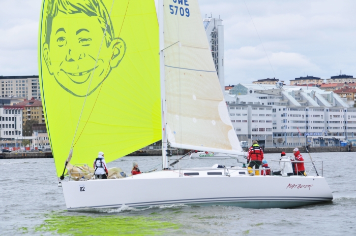 Lätta, snabba 35-fots J 109 seglar på SRS 1,29 och mäter 609 – 634 i ORCi. 63:15 tog årets ÅFOR. J109