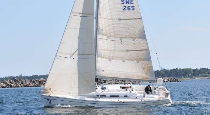 Dehler 36 har SRS 1,27 och 624,4 i ORCi 2Dehler36JV