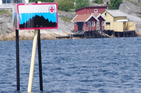 Nu ska grunden märkas ut ordentligt. Foto: Niklas Krantz grund1