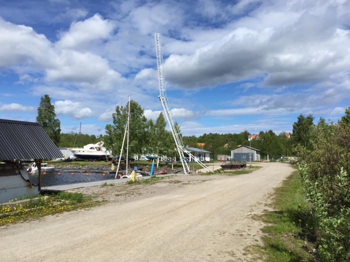 Mastkranen i Söråker