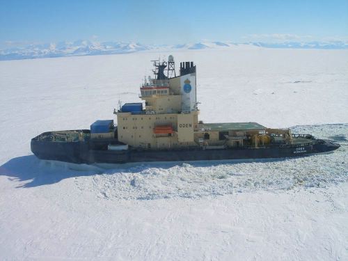 Oden vid McMurdo i Antarktis 2007 oden