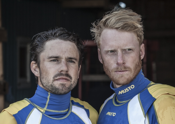 Anton och Fredrik ska göra det i 470. Foto: Dan Ljungsvik antonfredrik