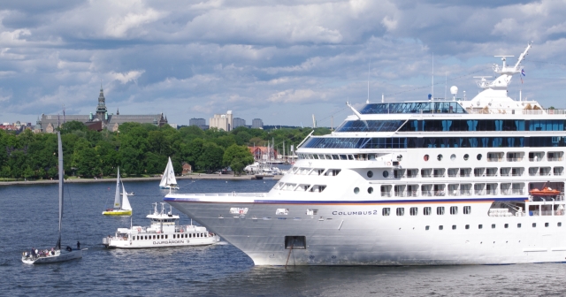 Förra årets start på Stockholms ström.